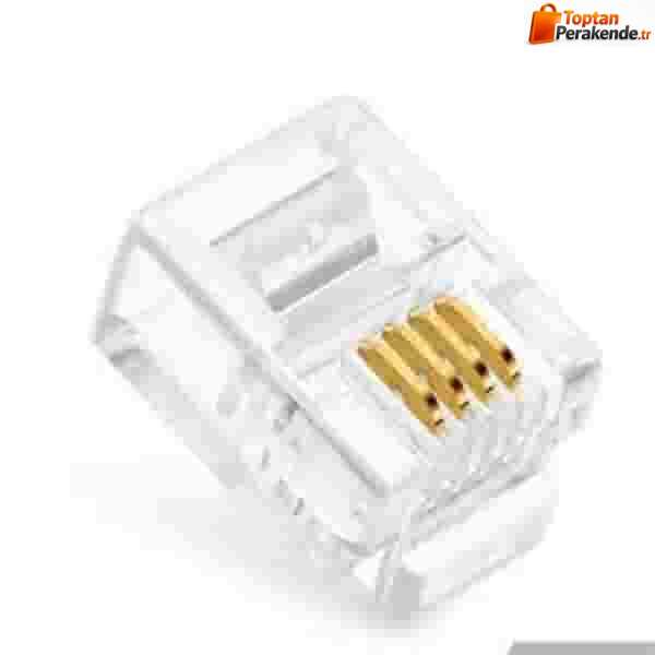 6P/4C CAT 3 PLUG(RJ11)